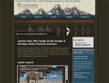 Tablet Screenshot of jhwebstudio.com